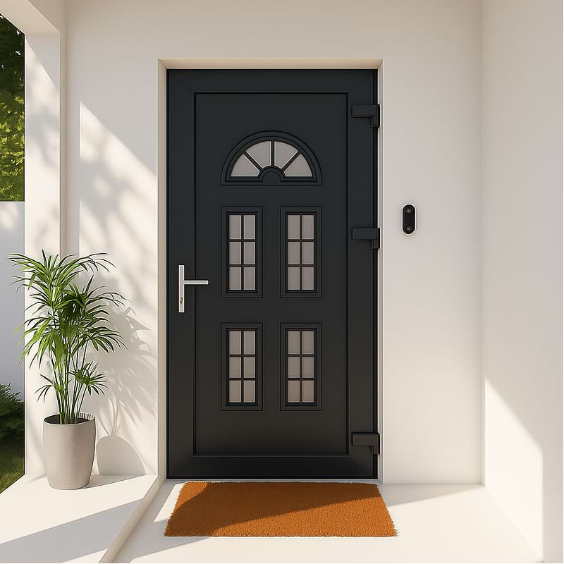 Porta de entrada em PVC STARTER AVIGNON Standard 2150 x 900 mm