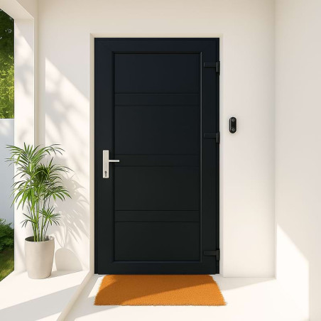 Porta de entrada em PVC STARTER BAYONNE Padrão 2150 x 900 mm