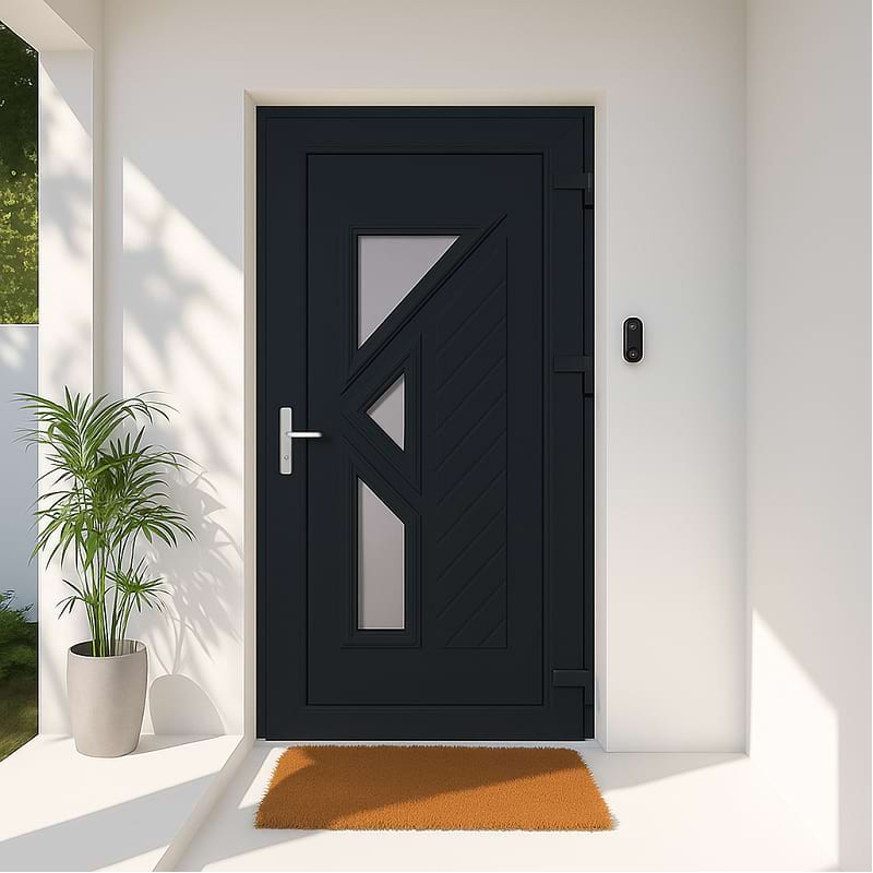 Porta de entrada em PVC STARTER ANNECY à Medida