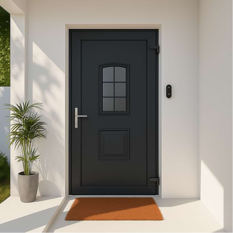 Porta de entrada em PVC STARTER POITIERS personalizada