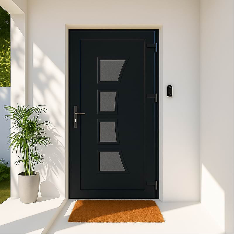 Porta de entrada em PVC STARTER ORLÉANS Personalizada