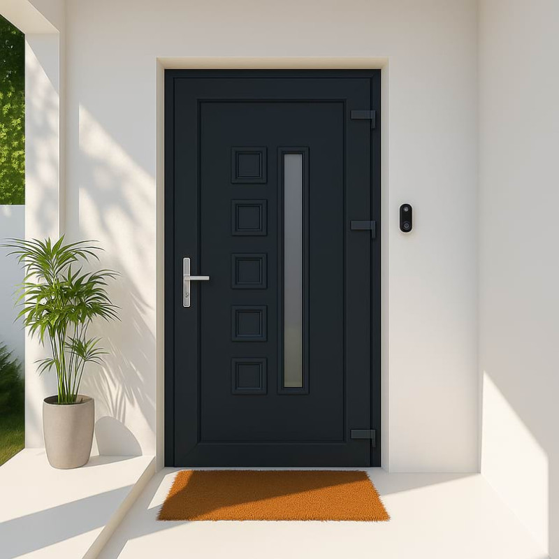 Porta de entrada em PVC STARTER LIMOGES personalizada