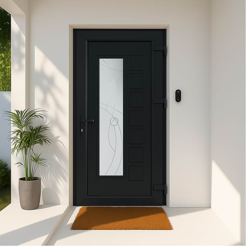 STARTER TOURS Porta de entrada em PVC personalizada