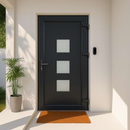 Porta de entrada em PVC STARTER PAU à Medida