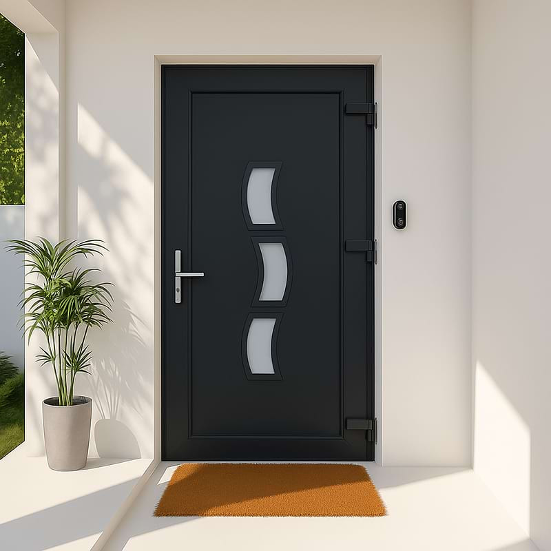 Porta de entrada em PVC STARTER TOULOUSE Personalizada