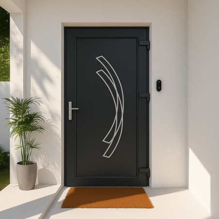 Porta de entrada em PVC STARTER MARSEILLE à Medida