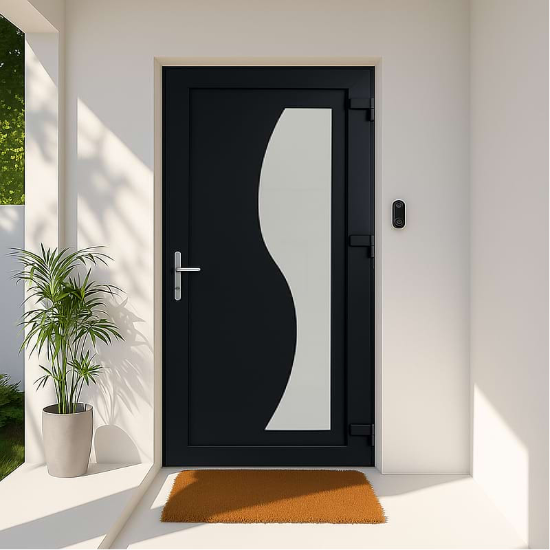 Porta de entrada em PVC STARTER LYON personalizada