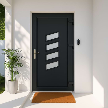 Porta de entrada em PVC STARTER NÎMES à Medida