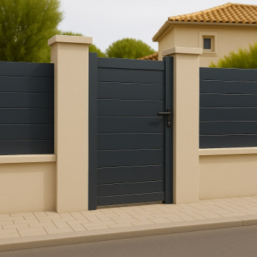 Portão de Alumínio Palermo...
