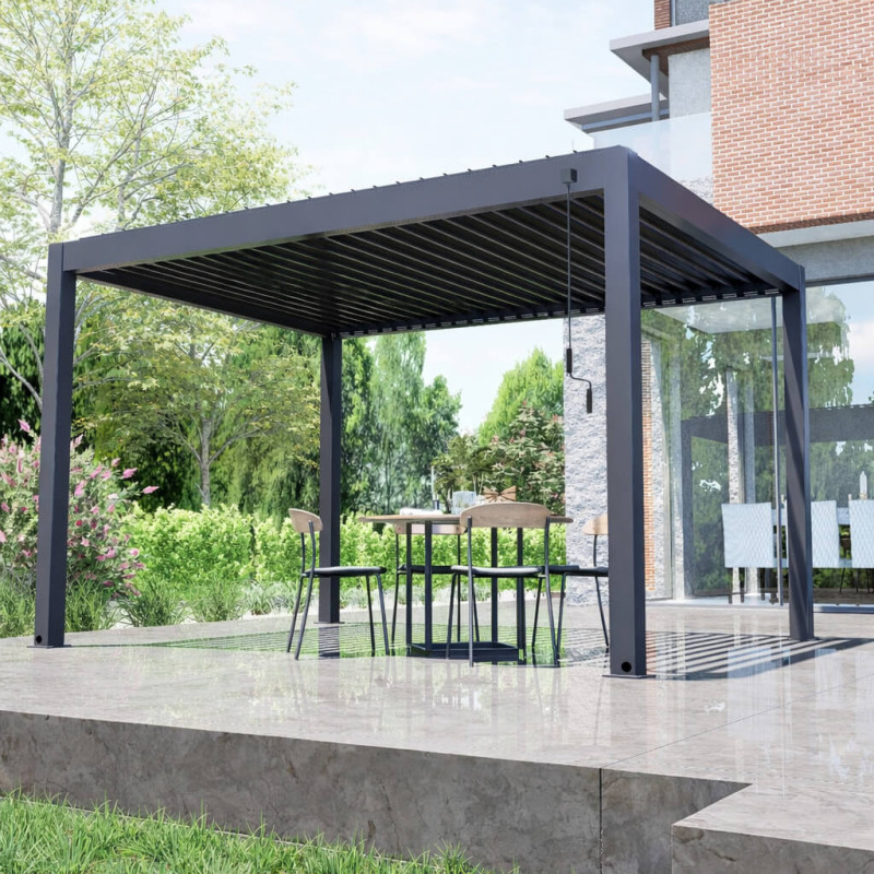 Pergola Bioclimática  Manual Autoportante STARTER Padrão 3x4m