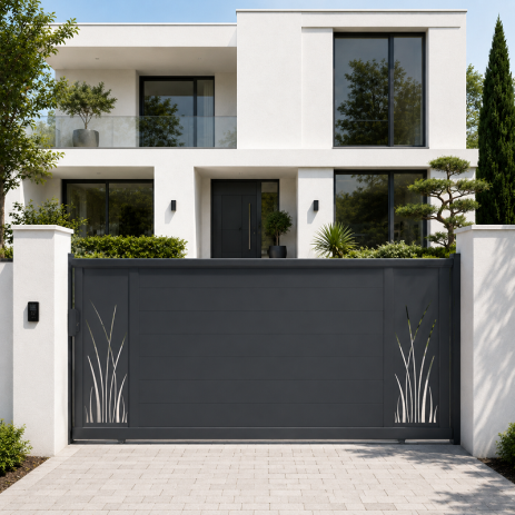 Portail Bari aluminium Coulissant Standard