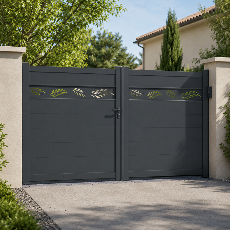 Portão Bologne aluminium Battant Standard