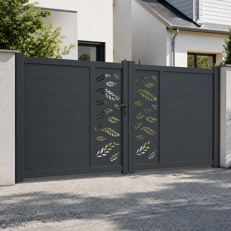 Portão Catane aluminium Battant Standard