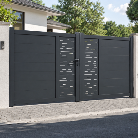 Portail Trieste aluminium Battant Standard