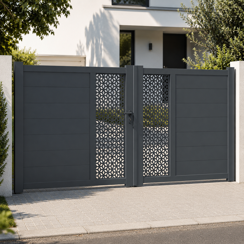 Portão Lecce aluminium Battant Standard