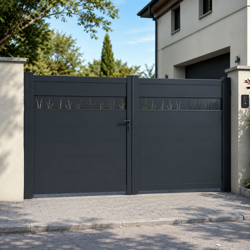 Portão Ravenne aluminium Battant Standard