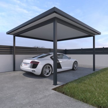 Garagem Teto plano de...