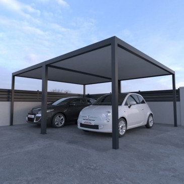 Garagem Telhado plano de...