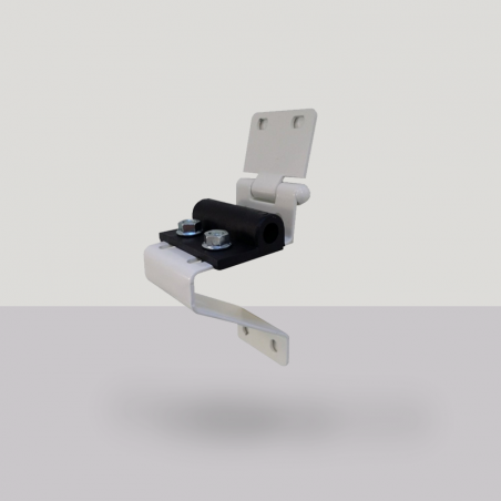 Dobradiça Reforçada para Porta de Garagem Seccionada 40 mm