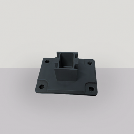 Sapata de Chão para Montante de 80x43 mm