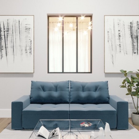 Conjunto de 3 Divisórias Fixas de Vidro em Aluminio Tipo Atelier