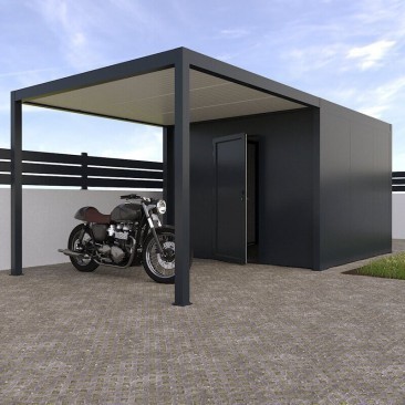 Carport + Módulo de Abrigo...