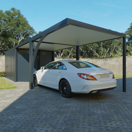 Combinado Garagem com Abrigo