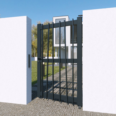 Portão Pedonal Texas Standard 1040x1600 mm Branco ou Cinzento