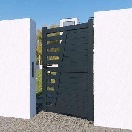 Portão Pedonal Los Angeles Standard 1040x1700 mm Branco ou Cinzento