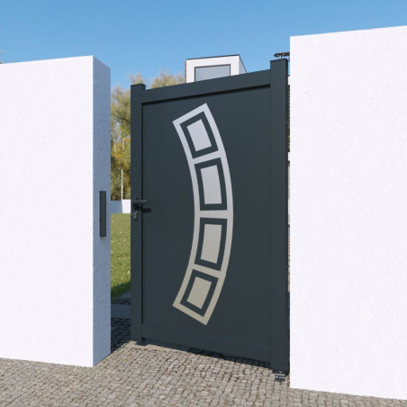 Portão Pedonal Decornox em Alumínio à Medida