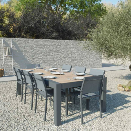 Mesa Grande Gustoso 2400 x 1200 x 760 mm, Peças Cerâmicas 600 mm