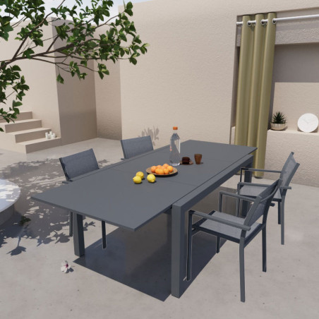 Mesa Extensível Longo Maestria 1800 ou 2700 x 1000 x 760 mm
