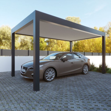 Carport Telhado plano de...