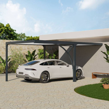 Garagem Telhado plano de...