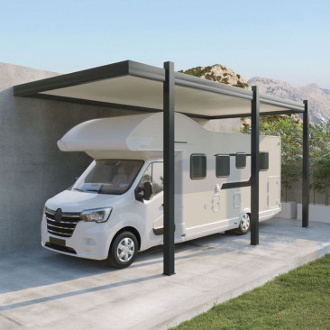 Carport Telhado Plano de...