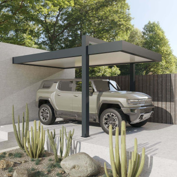 Carport Telhado plano de...