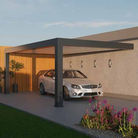 Garagem Alumínio Telhado Plano Telhado Gigante Personalizado