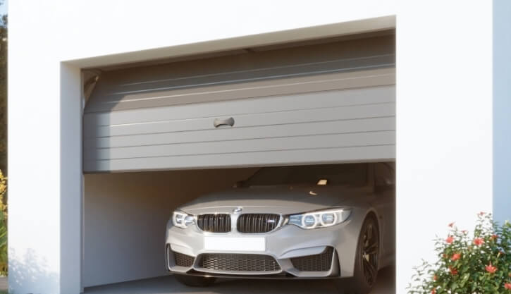 Portas de garagem seccionadas