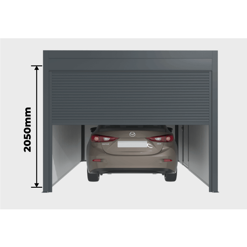 Altura um Garagem Telhado Plano 5000 x 3000 mm