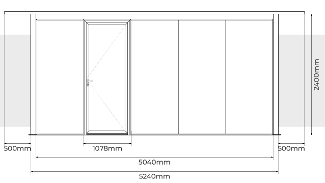 Profundidade um Garagem Telhado Plano