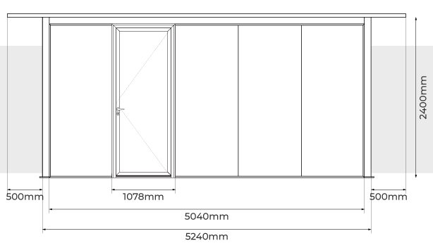 Profundidade três Garagem Telhado Plano
