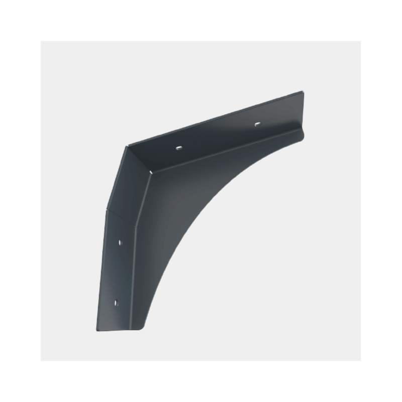 Support Carport Aluminium Cintré 5x3 m