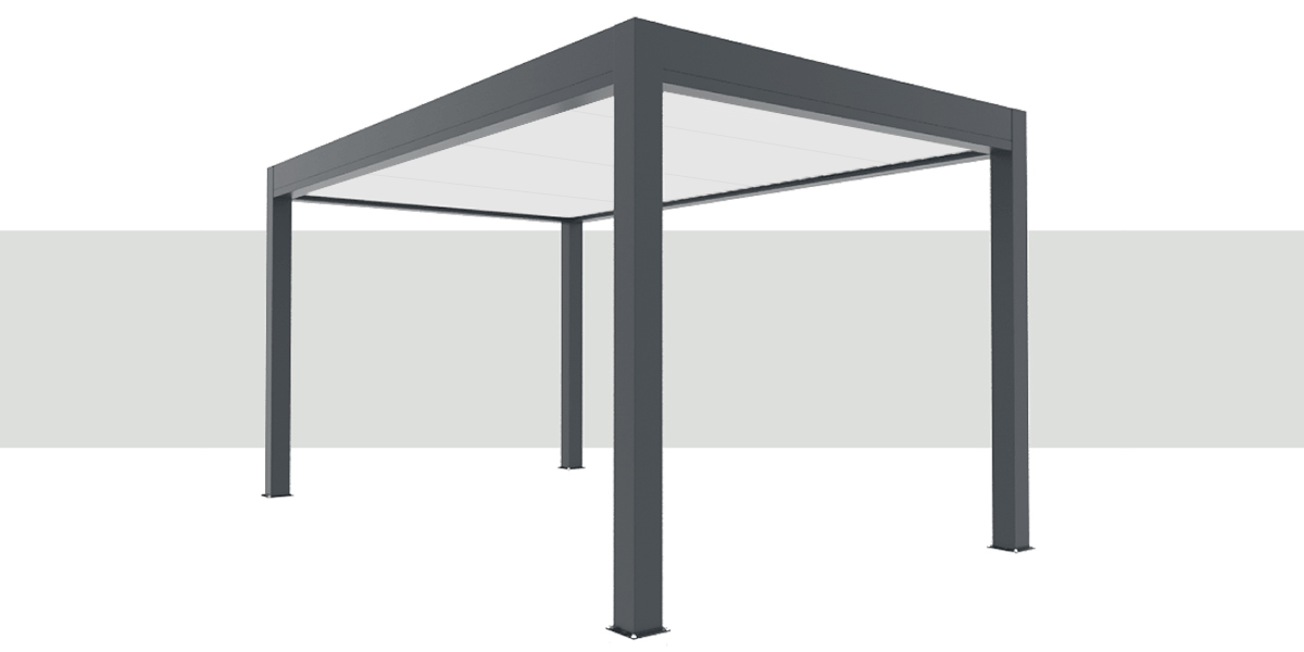 Fournitures Carport Toit Plat Autoporté Sur Mesure