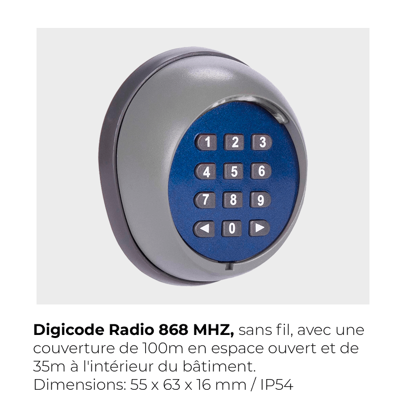 Digicode Radio 868Mhz