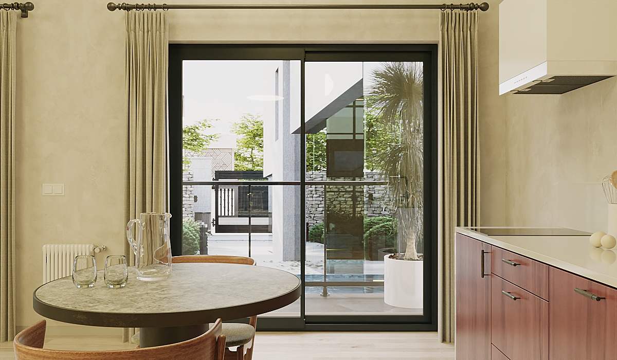 Janela PVC Porta 2 Portas