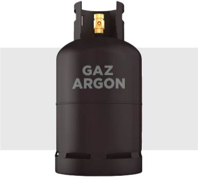 Argon Gás PVC Janela 4 Portas