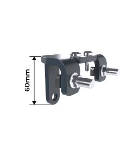 Dimensions Support Supérieur du Moteur Pergola Bioclimatique Easy Adossée