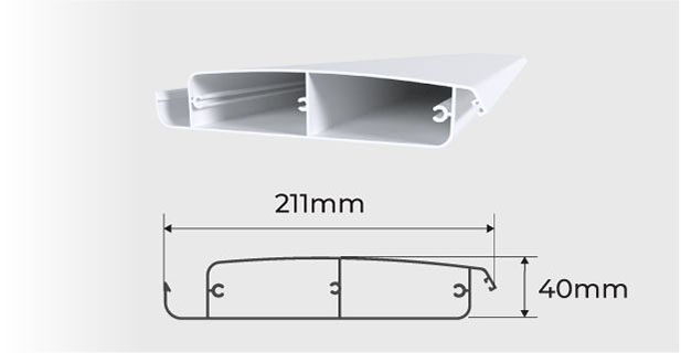 Dimensions Lames Doubles Pergola Bioclimatique Easy Adossée