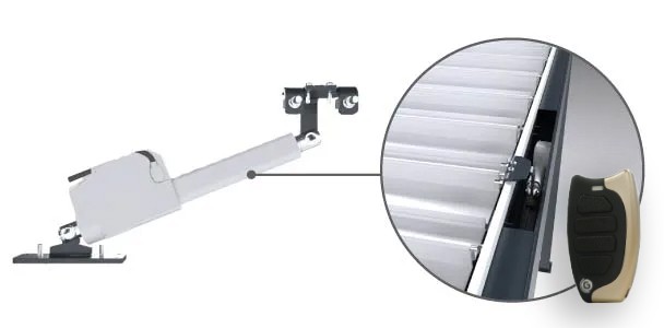 Motorisation Pergola Bioclimatique Easy Adossée