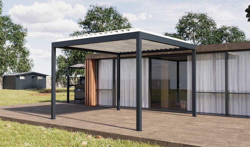 Pergola Bioclimatique Easy Autoportée - Présentation 1